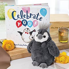 Birthday Penguin & Storybook Image 1