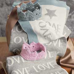 Wee Prince Or Princess Blanket Set Image 1