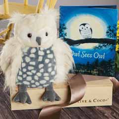 Fuzzy Owl & Storybook Image 1