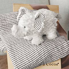 Musical Elephant & Swaddle Image 1