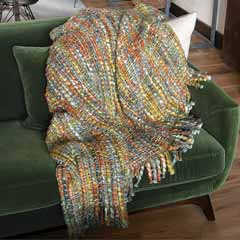 Chunky Fringed Throw Image 1