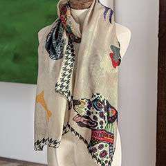 "Must Love Dogs" Scarf Image 1