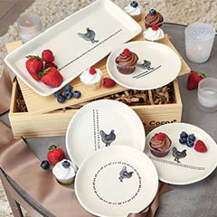 Farmhouse Tray & Plates Set Image 1