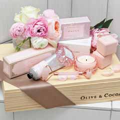 Peony Blush Spa Crate Image 1