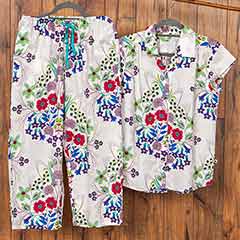Pretty Posy Capri Pajamas Image 2