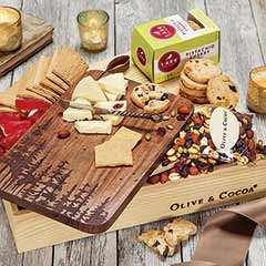Woodland Serving Board & Snacks Image 1