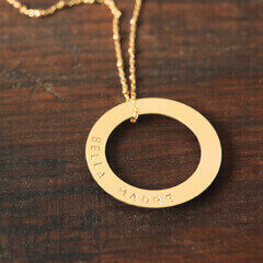Bella Madre Gold Necklace Image 1