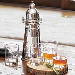 Lighthouse Shaker & Glasses Image 1