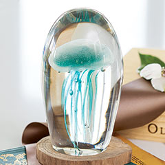 Luminous Jellyfish Paperweight Image 1