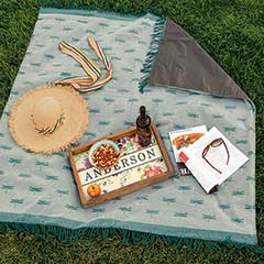 Dragonfly Picnic Blanket Image 1