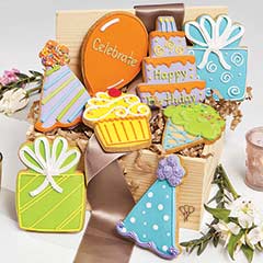 "Happy Birthday" Cookies: Birthday Crate Image 1