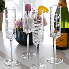 Art Deco Champagne Flutes Image 2