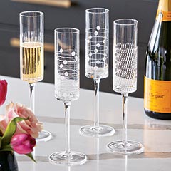 Art Deco Champagne Flutes Image 1