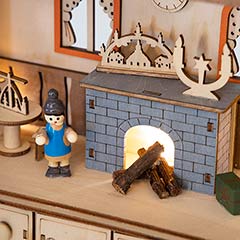 Chalet Lit Advent Calendar Image 3