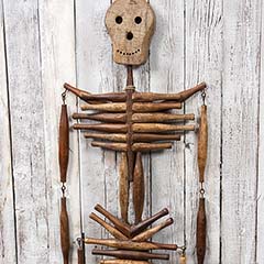 Reclaimed Rolling Pin Skeleton Image 3