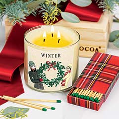 Winter Candle Set Image 1