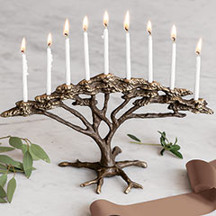 Branch & Bronze Menorah Image 1