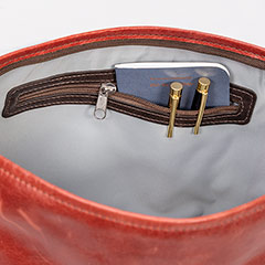 Roxbury Leather Hobo Bag Image 3