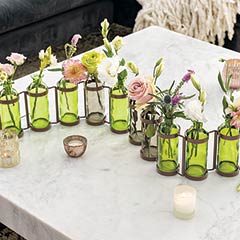 Farmhouse Serpentine Bottle Vase Image 1