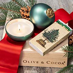 Ornament Candle & Matches Image 1