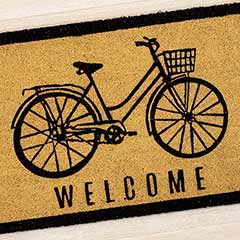 Bicycle Door Mat Image 2