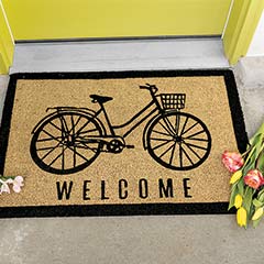 Bicycle Door Mat Image 1