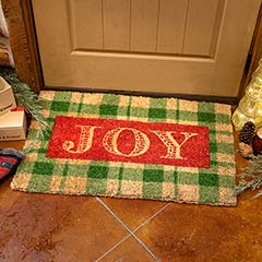 Holiday Joy Door Mat Image 2