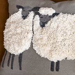 I Love Ewe Pillow Image 2