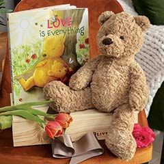 Loving Bear & Storybook Image 1