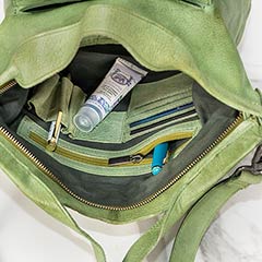 Marbella Leather Handbag Image 3