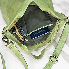 Marbella Leather Handbag Image 2