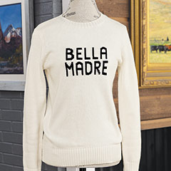 Bella Madre Combed Cotton Sweater Image 1