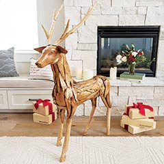 Luxe Driftwood Stag Image 1