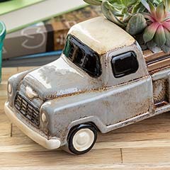 Ceramic Truck Succulent Image 2