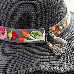 Flora Fringed Hat Image 2