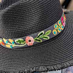 Flora Fringed Hat Image 3