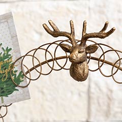 Reindeer Christmas Card Holder Image 2