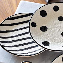 Dot & Stripe Plate Set Image 3