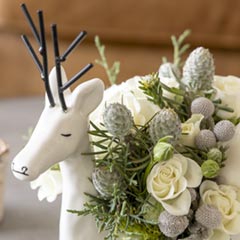 Ceramic Deer Fleur Image 3