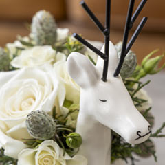 Ceramic Deer Fleur Image 4