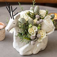 Ceramic Deer Fleur Image 1