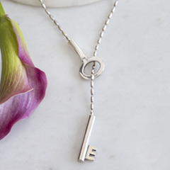 Key To My Heart Lariat Necklace Image 2