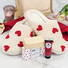 Heart Slippers Set Image 1
