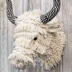 Boho Fringed Bull Image 2