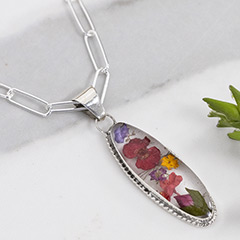 Forever Flower Necklace Image 3