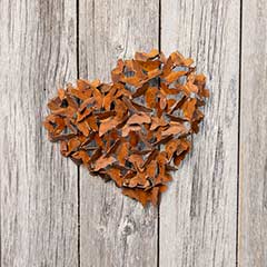 Heart Aflutter Metal Butterflies Image 5