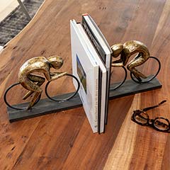 Artisan Bicycle Bookends Image 3