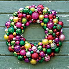 Dazzling Ornament Wreath Image 1