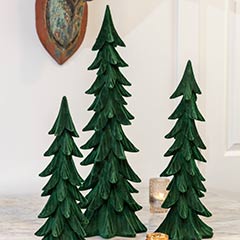 Velvet Evergreen Trees Image 2