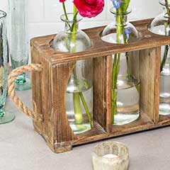 Vintage Bottle Vase Image 2